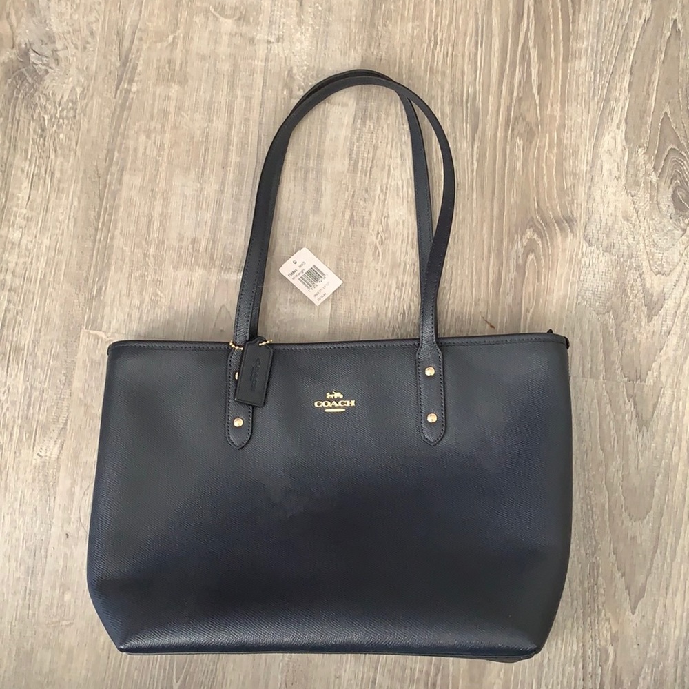Black Coach Tote